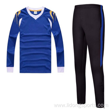 Profession Custom Long Sleeve Soccer Jersey Wear Quick